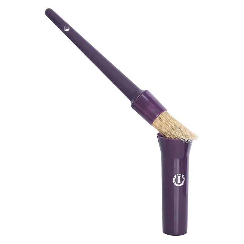 Imperial Riding Hoof Oil Brush with Lid - Bordeaux