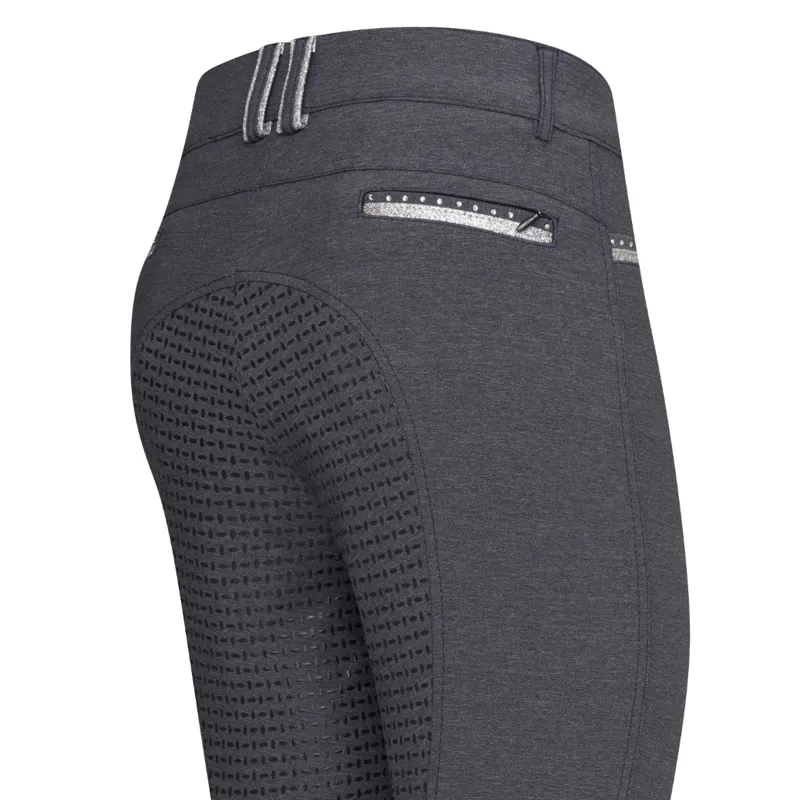 Imperial Riding Capone Full Grip Ladies Breeches - Denim-2