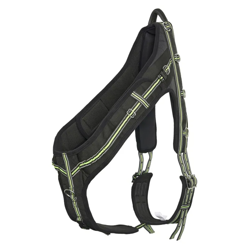 Imperial Riding Nova Lunging Surcingle - Black/Reflective
