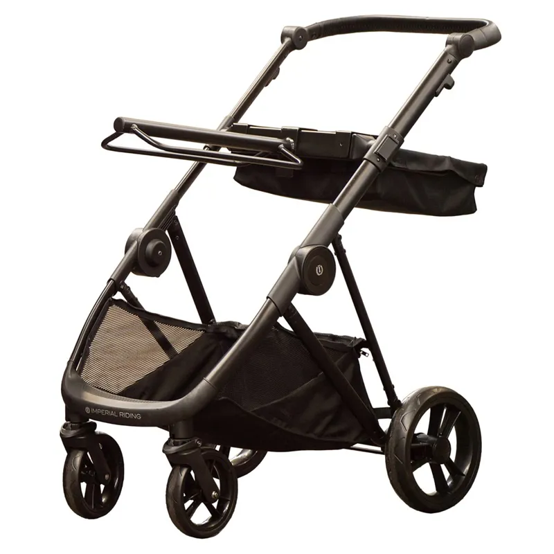 Imperial Riding Saddle Caddy Tack Cart - Black