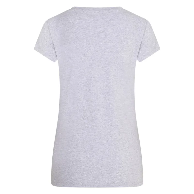 Imperial Riding Classy Junior Girls T-Shirt - Grey Melange-1