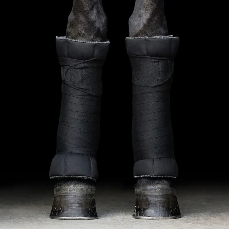 Incrediwear Equine Circulation Standing Wraps - Black-1