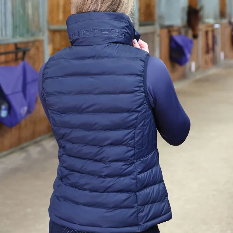 Equetech Inferno Ladies Padded Heated Vest - Navy-1