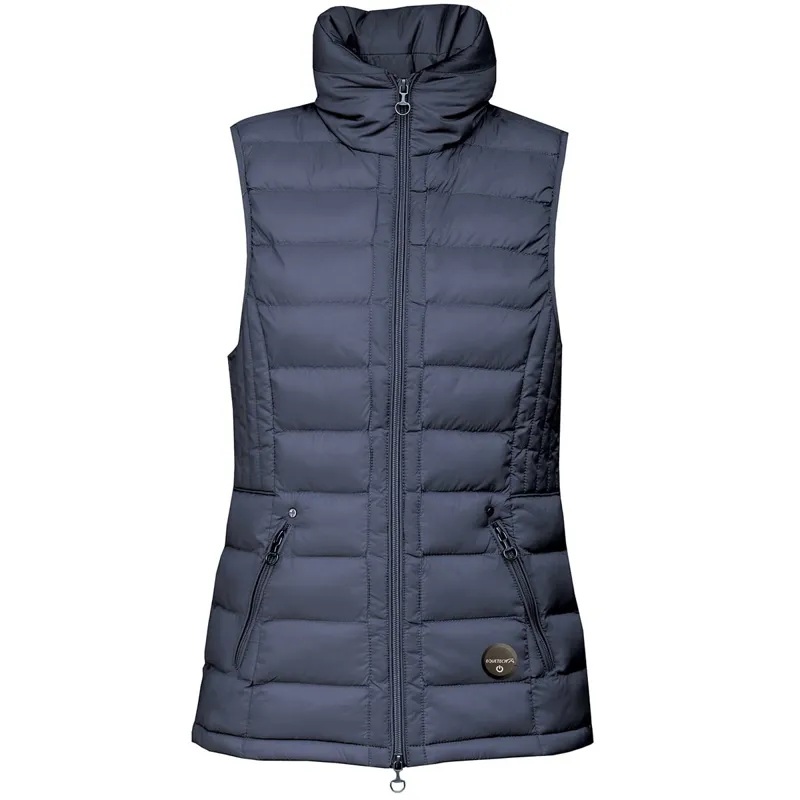 Equetech Inferno Ladies Padded Heated Vest - Navy