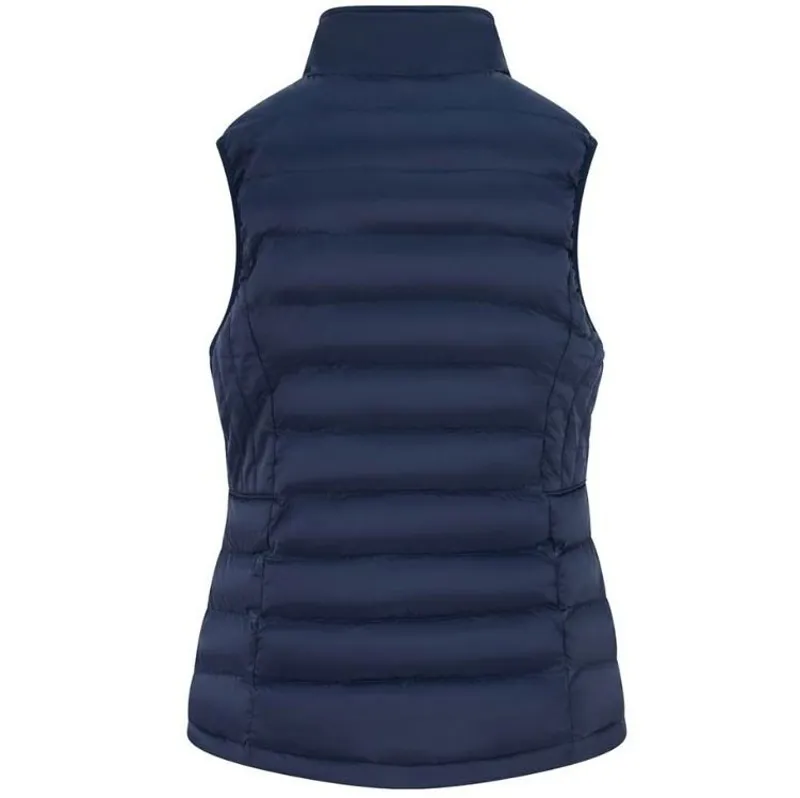 Equetech Inferno Asymmetrical Womens Heated Vest - Navy-4