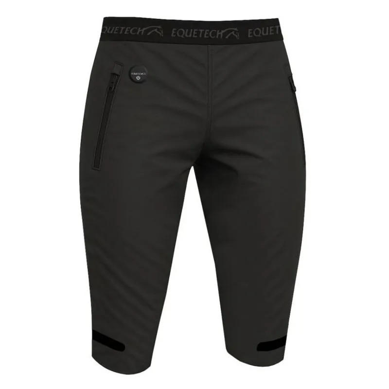 Equetech Inferno Heated Women's Waterproof Over Breeches - Black