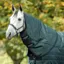 Amigo Ripstop Insulator 200g Stable Hood - Dynasty Green/Navy/Silver