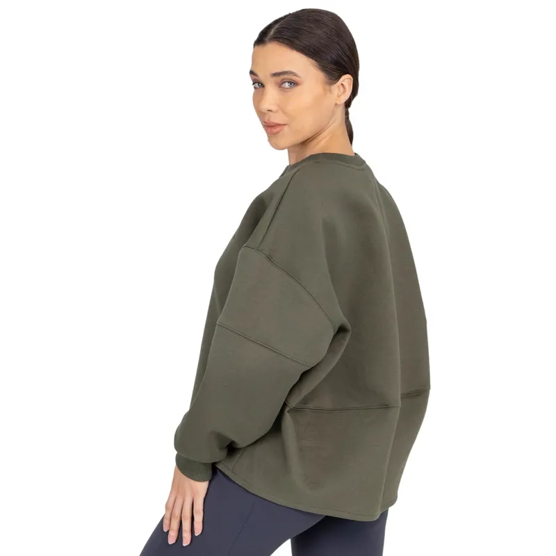 Aubrion React Sweatshirt in Khaki-4