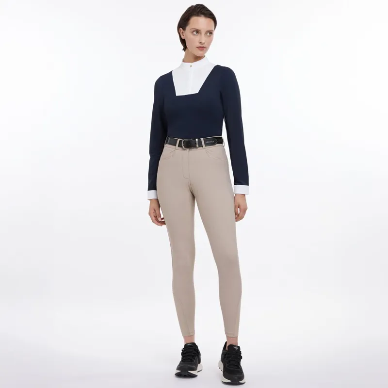 LeMieux Isabelle Full Grip Women's Breeches - Almond-4