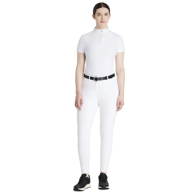 LeMieux Isabelle Full Grip Women's Competition Breeches - White-7