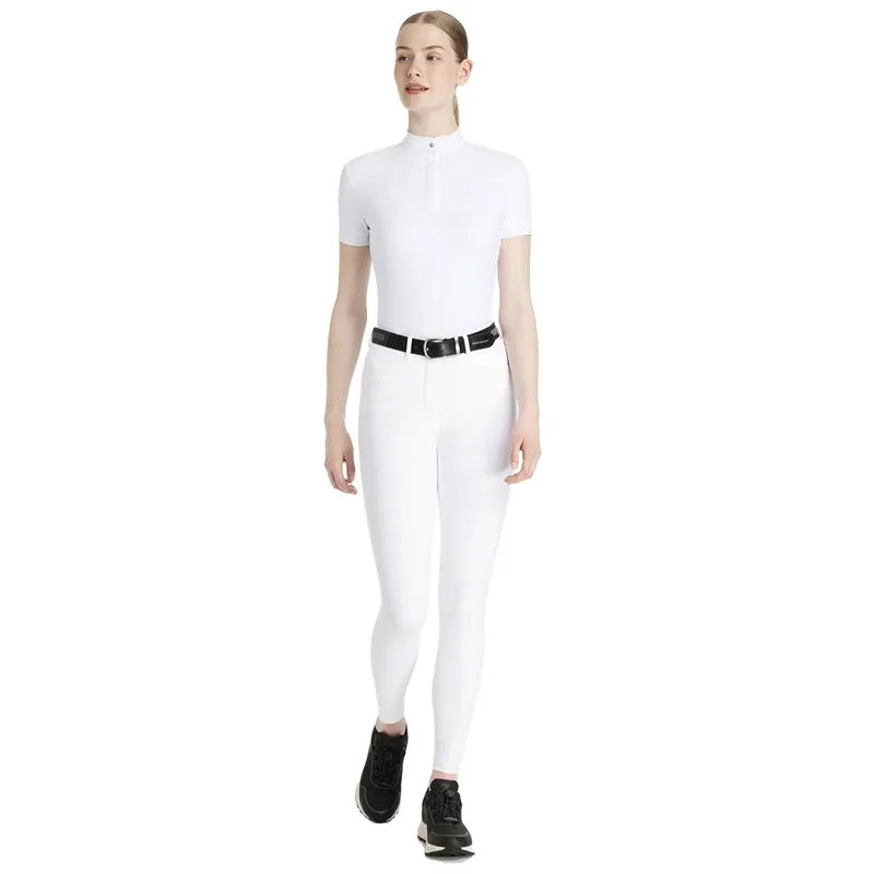 LeMieux Isabelle Full Grip Women's Competition Breeches - White-4