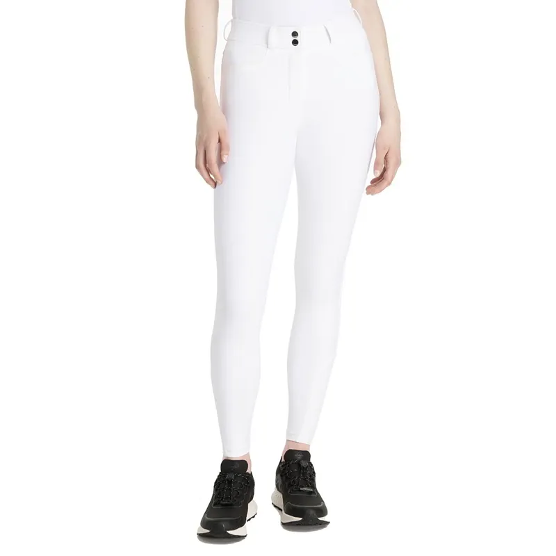 LeMieux Isabelle Knee Grip Women's Competition Breeches - White