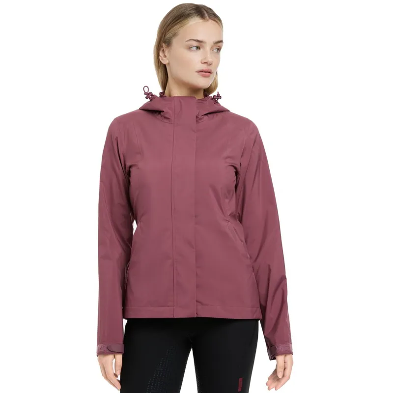 LeMieux Isla Womens Short Waterproof Jacket - Rosewood