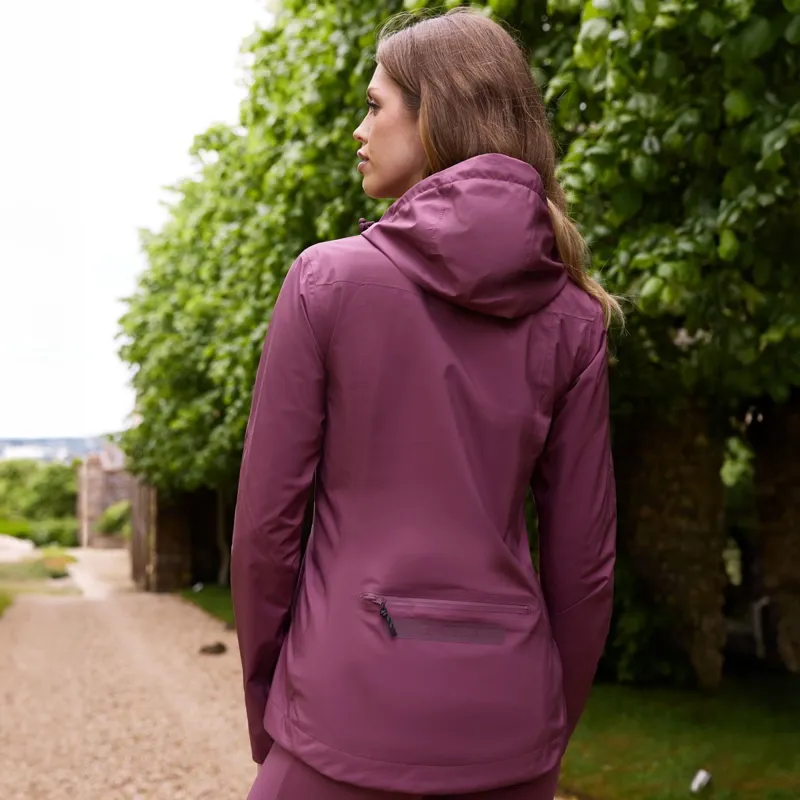 LeMieux Isla Womens Short Waterproof Jacket - Rosewood-5