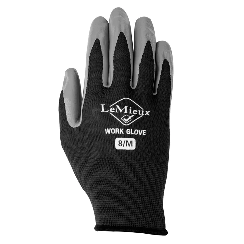 LeMieux Work Gloves - Black