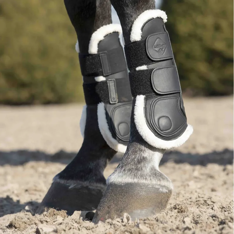 LeMieux Capella Comfort Tendon Boots - Black-1