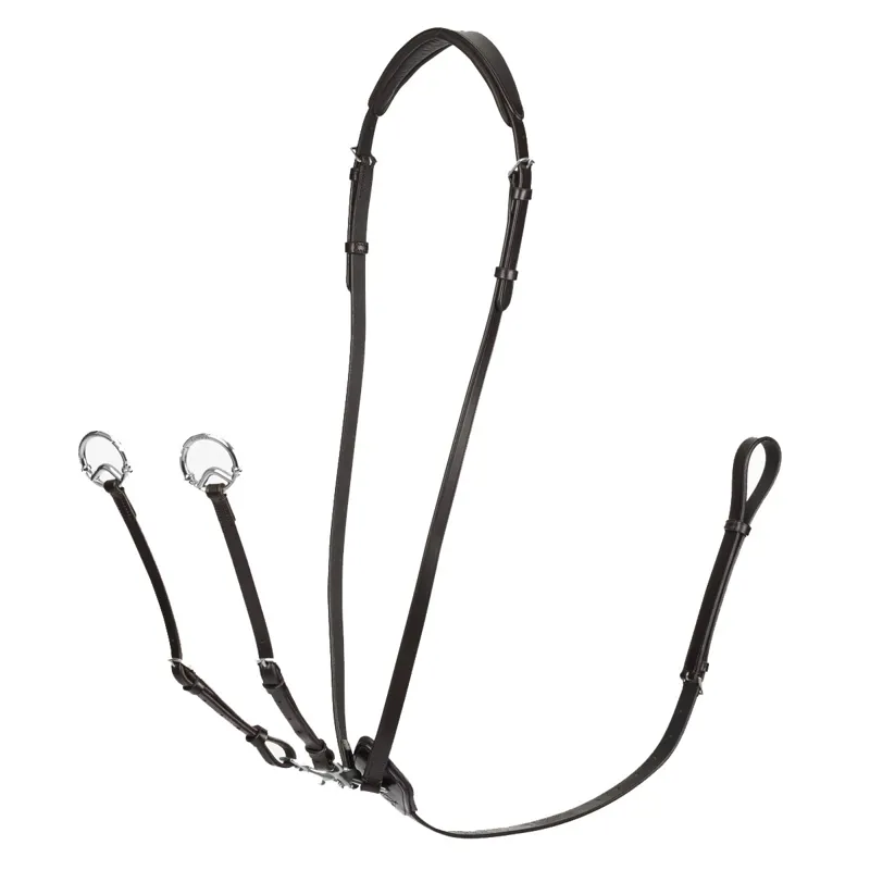LeMieux Kudos Running Martingale - Brown/Silver