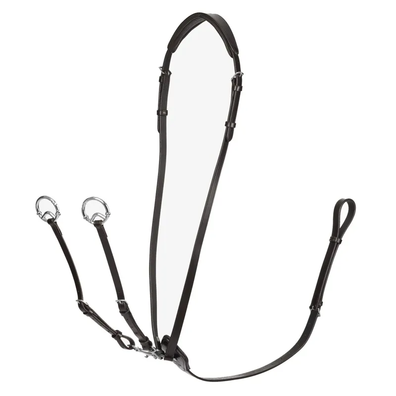 LeMieux Kudos Running Martingale - Havana/Silver