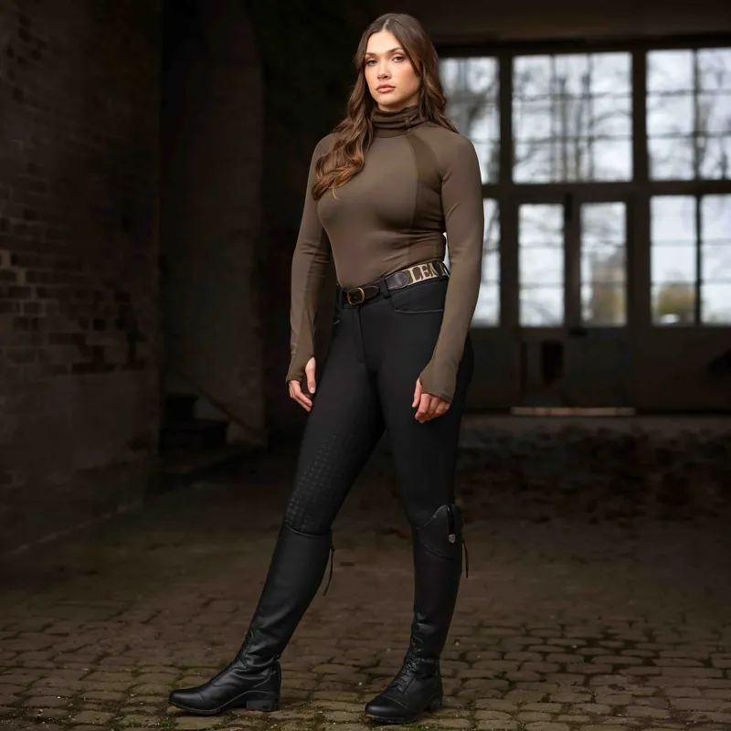 LeMieux Isabelle Women's Tall Full Seat Breeches - Black-5