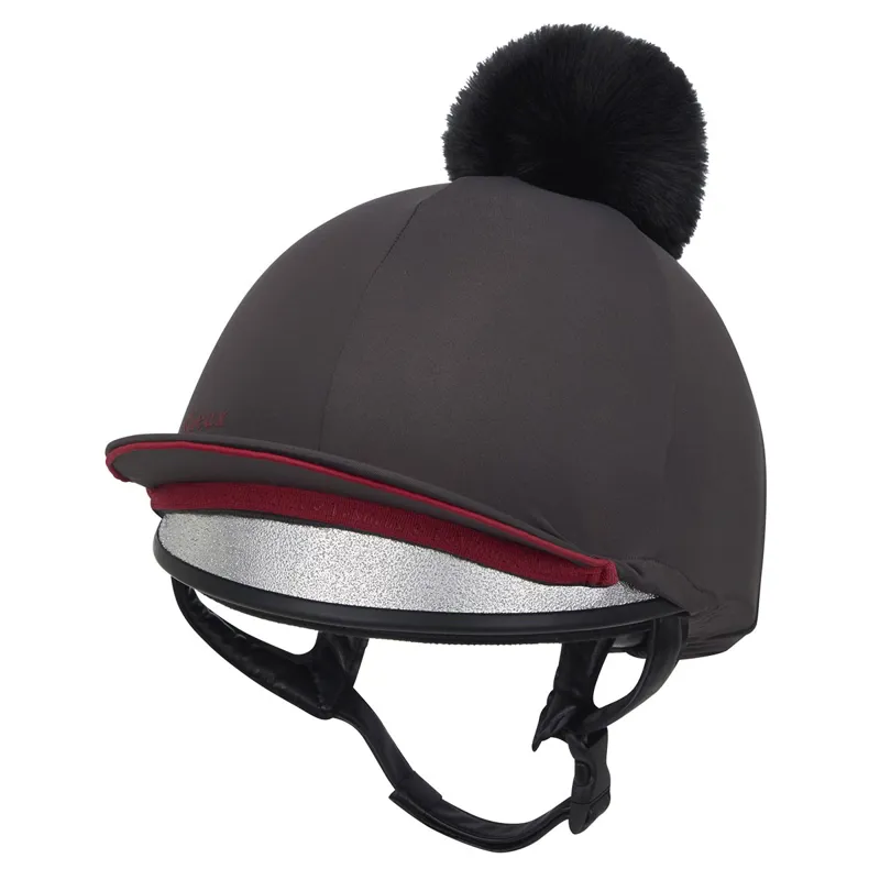 LeMieux Pippa Helmet Cover - Cinder-1