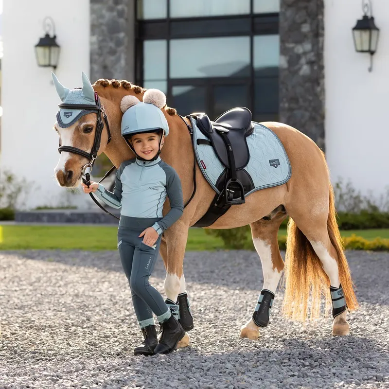 LeMieux Mini Junior Base Layer - Glacier-8
