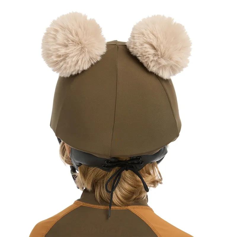 LeMieux Mini Junior Double Pom Helmet Cover - Alpine-3