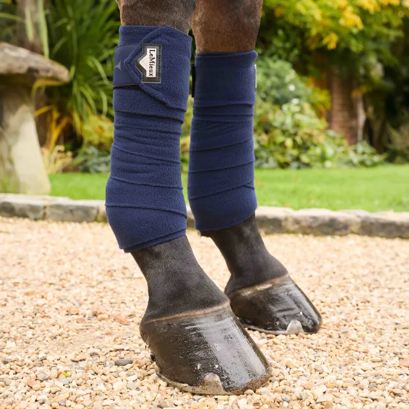 LeMieux Elevate Polo Wraps - Navy-1