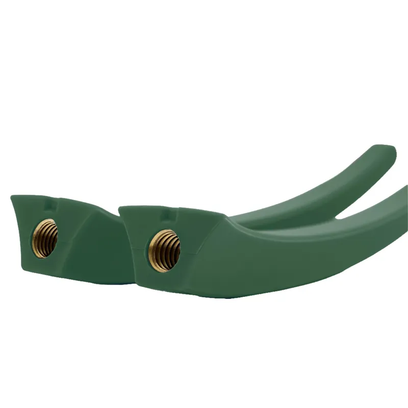 LeMieux VectorFlex Safety Stirrup Arms - Hunter Green-2