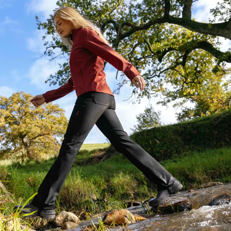 LeMieux Stormwear Womens Stretch Waterproof Pants - Black-4
