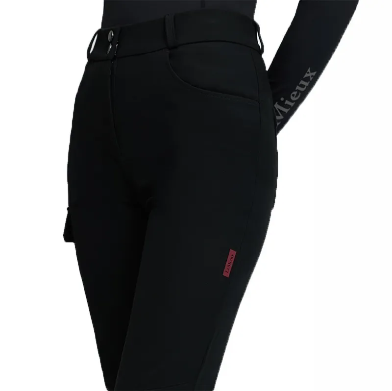 LeMieux Stormwear Womens Stretch Waterproof Pants - Black-6