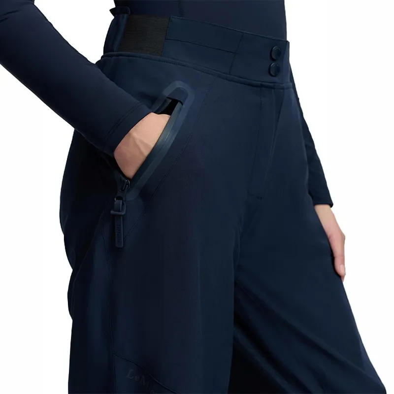 LeMieux Stormwear Womens Waterproof Pants - Navy-2