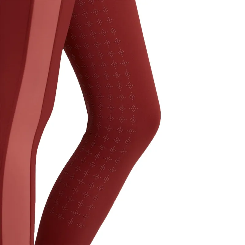 LeMieux Young Rider Orla Full Grip Riding Tights - Russet-6