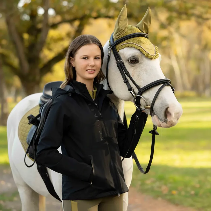 LeMieux Young Rider Tessa Waterproof Jacket - Black