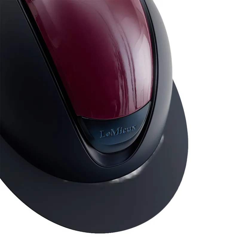 LeMieux Verv Helmet Panel - Blackberry-2