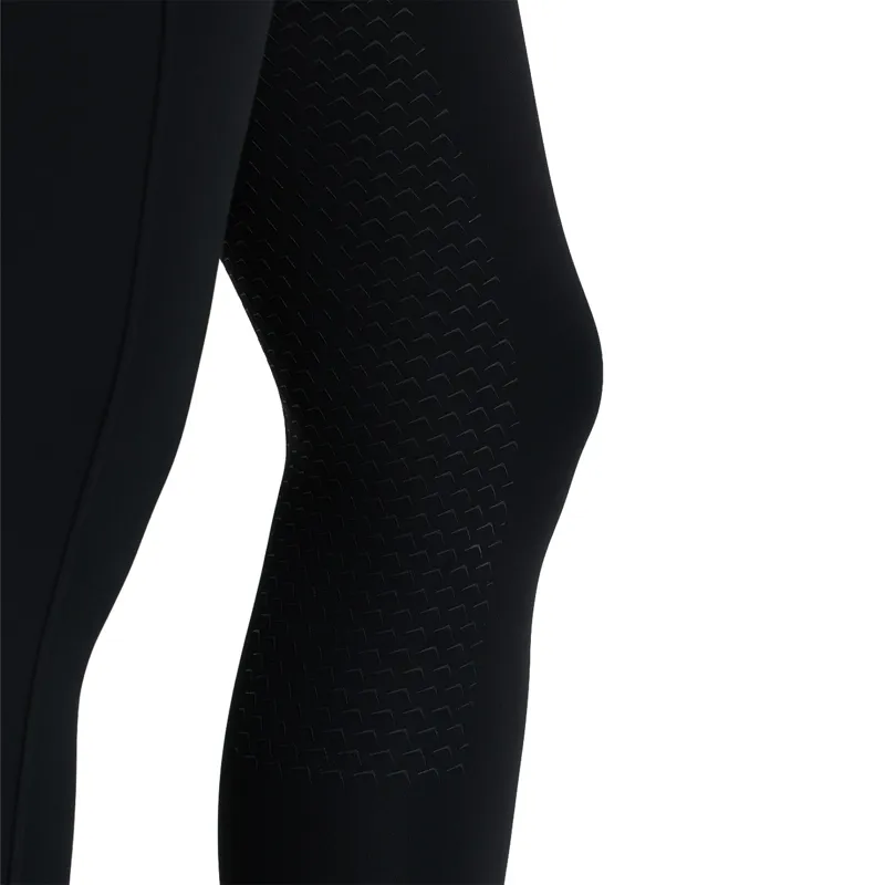 LeMieux Natalie Women's Brushed Full Grip Pull On Riding Tights - Black-4