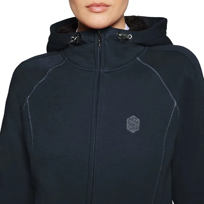 Samshield Ivy Women's Zip Hoodie - Navy-1