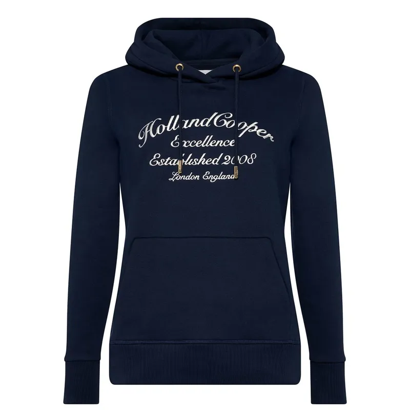 Holland Cooper Ivy League Women's Hoodie - Ink Navy-9