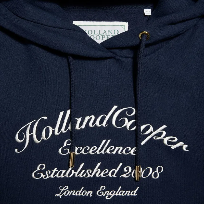 Holland Cooper Ivy League Women's Hoodie - Ink Navy-5
