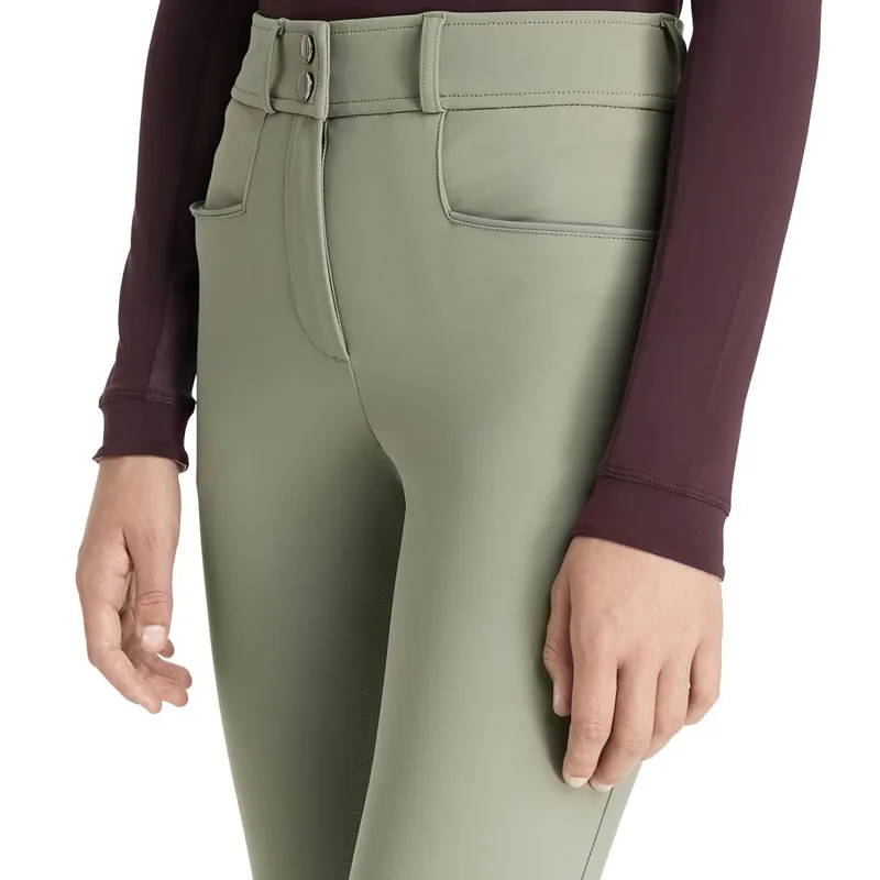 LeMieux Young Rider Izzy Full Grip Junior Breeches - Rosemary-3