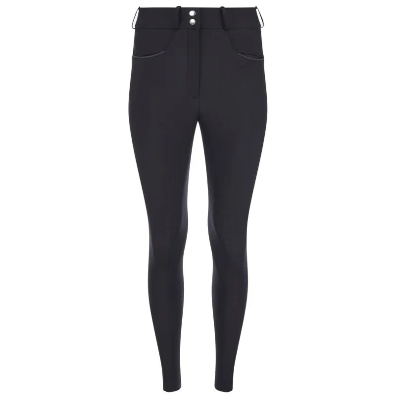 LeMieux Young Rider Izzy Full Grip Junior Breeches - Black-2