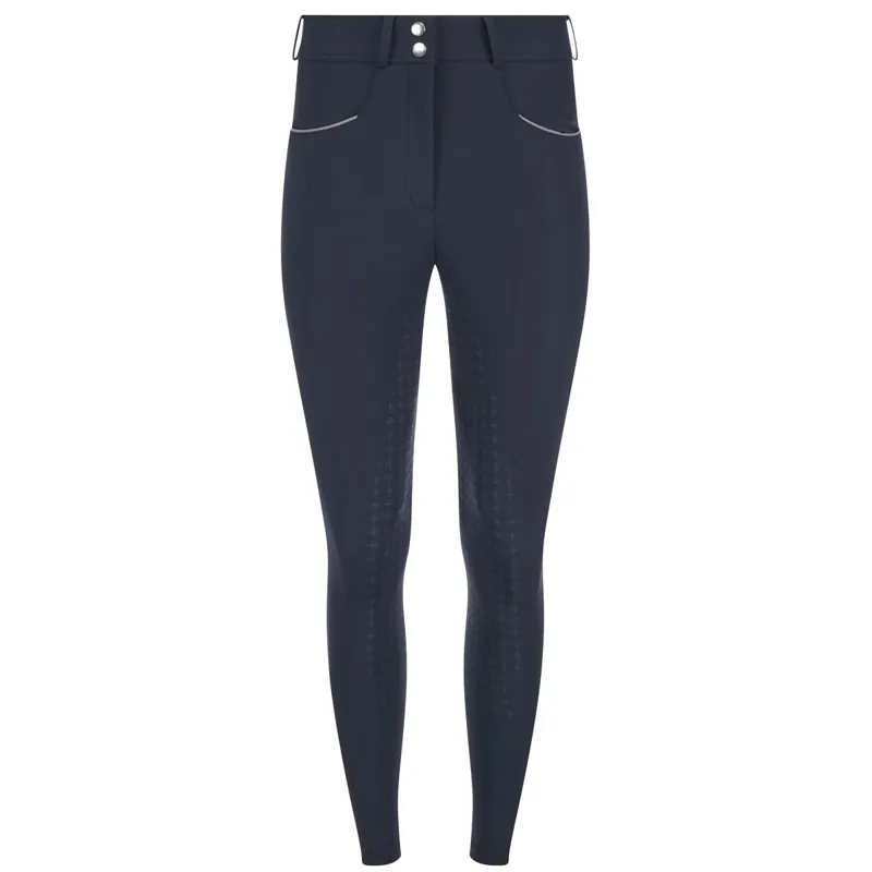 LeMieux Young Rider Izzy Full Grip Junior Breeches - Navy-1