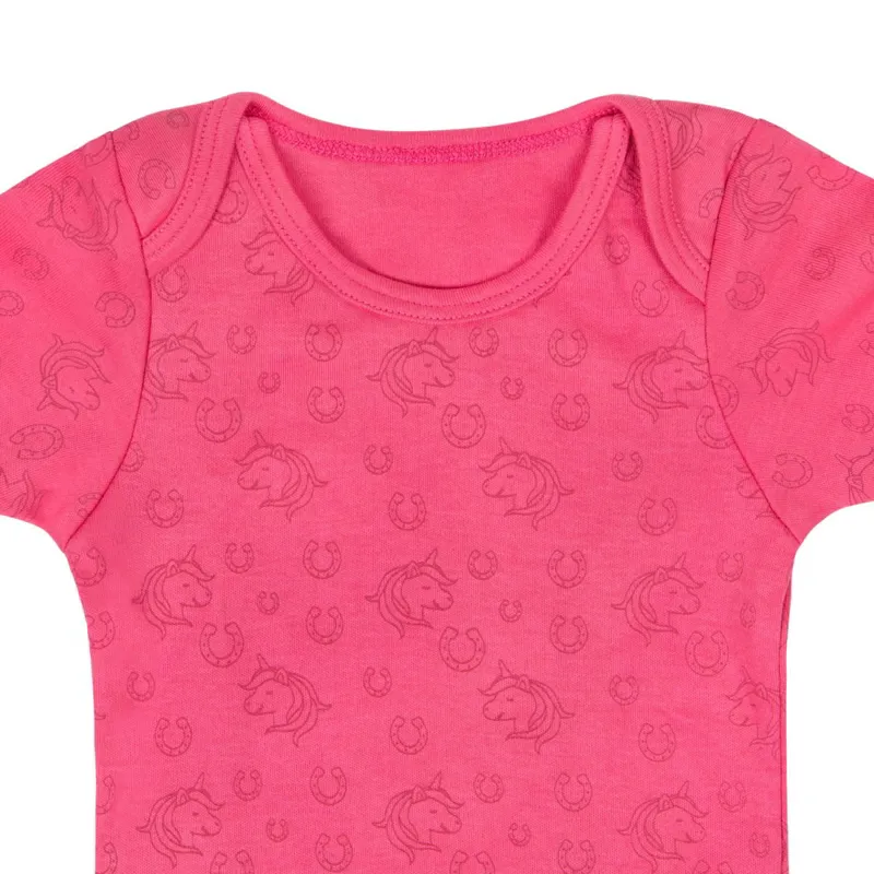 QHP Jaily Baby Bodysuit - Pink-2