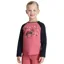 LeMieux Mini Jamie Long Sleeve Junior Top - Cranberry/Dreamer