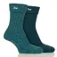 Jeep Super Soft Brushed Women's Boot Socks - Jade/Teal