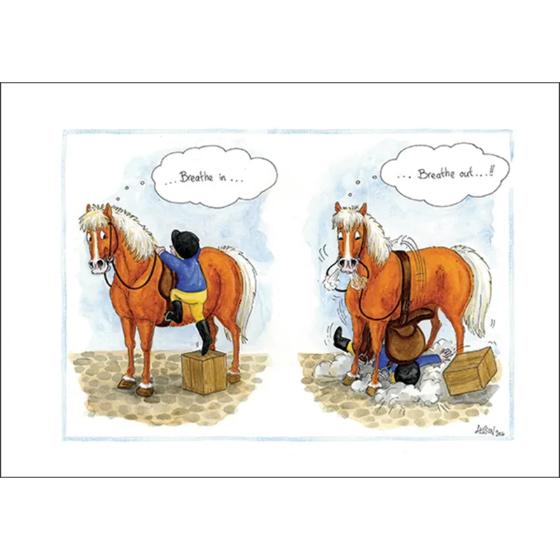 Alison Lingley Alisons Animals Horse Greeting Card - Various-2