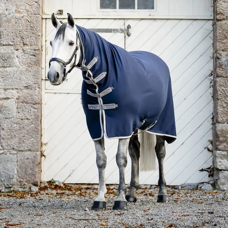 Amigo Jersey Integrated Cooler - Navy/Titanium Grey/Silver
