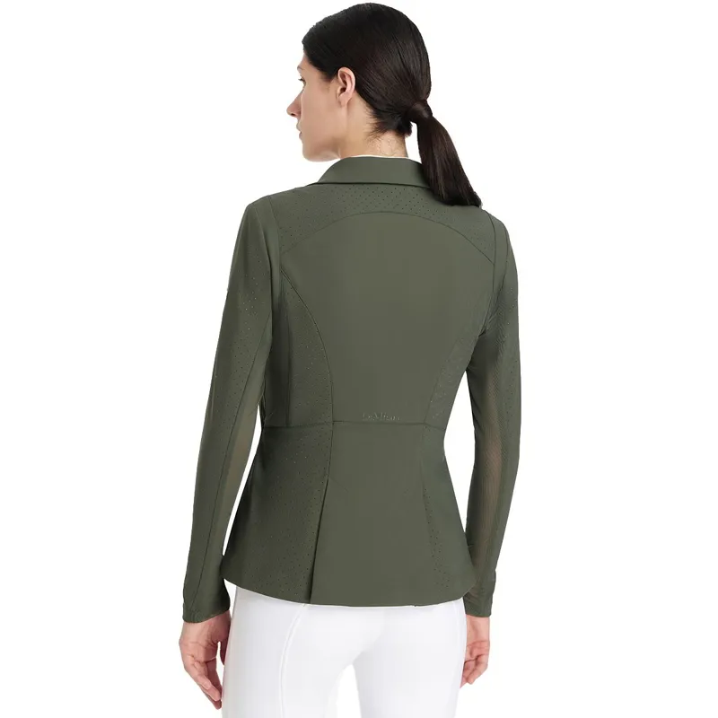 LeMieux Jessica Mesh Women's Show Jacket - Pine Green-11