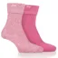 Jeep Super Soft Brushed Women's Boot Socks - Cerise/Cream