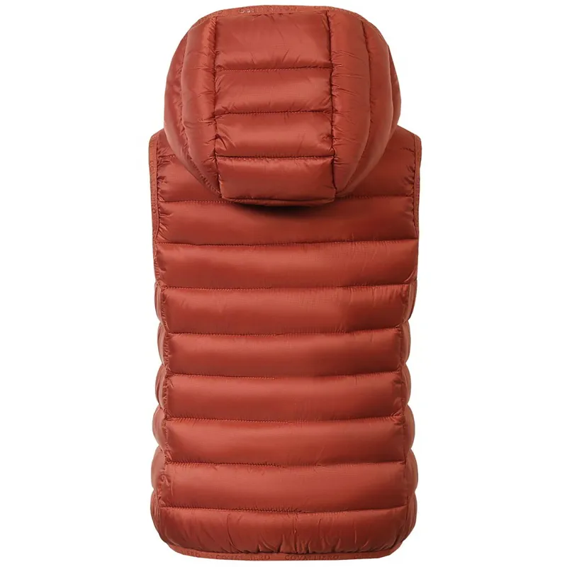 Covalliero Junior Quilted Vest - Rust-1