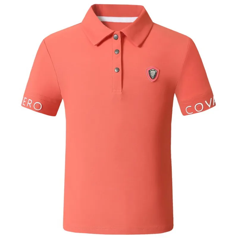 Covalliero Junior Polo Shirt - Coral